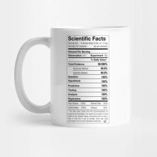 Scientific Facts are Nutritious by Tai's Tees Mug